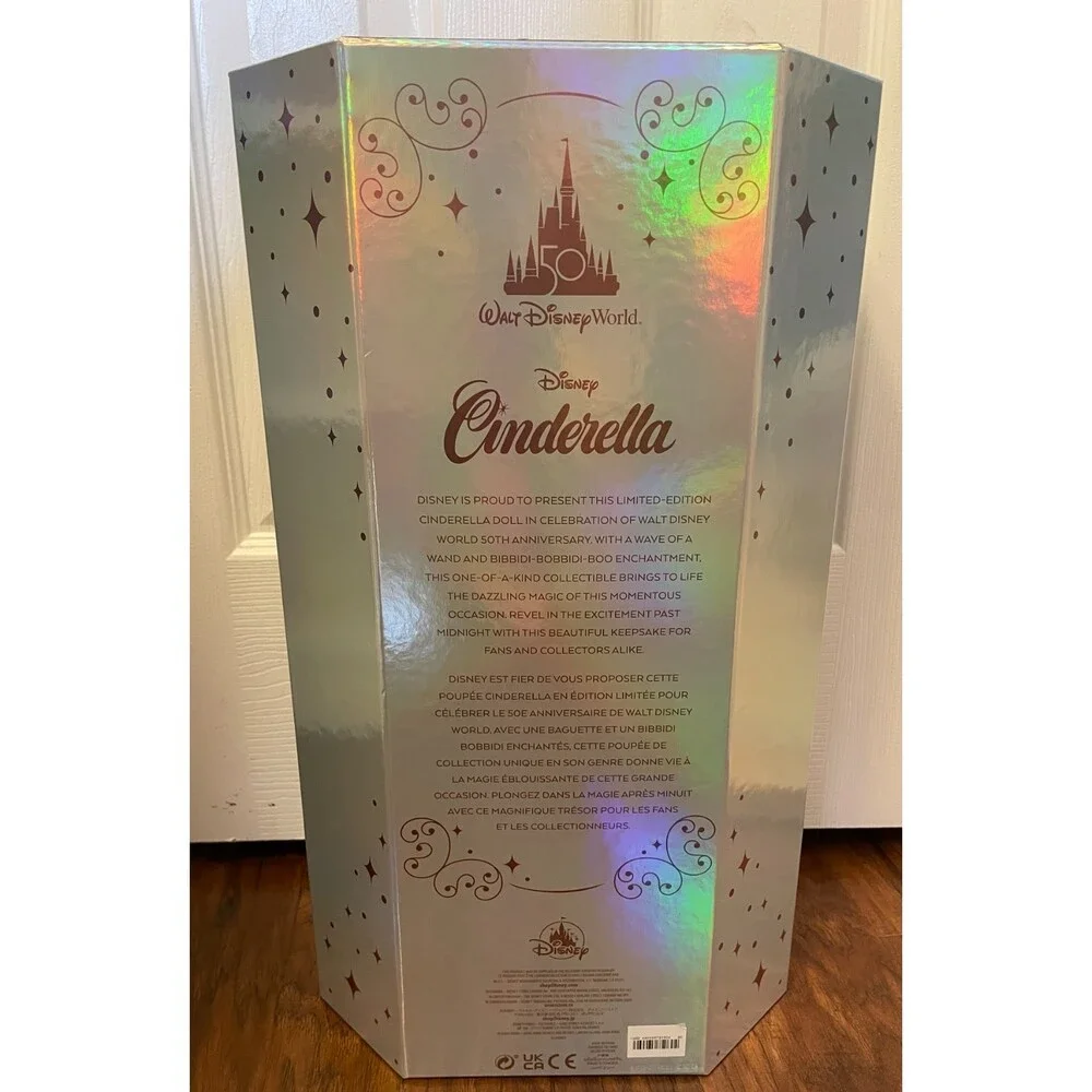 Walt Disney World 50th Anniversary Cinderella Limited Edition Doll